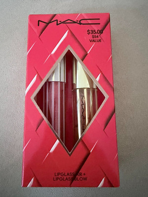 MAC Cosmetics Lipglass Duo Set - Lipglass Air + Lipglass Blow 5ml each