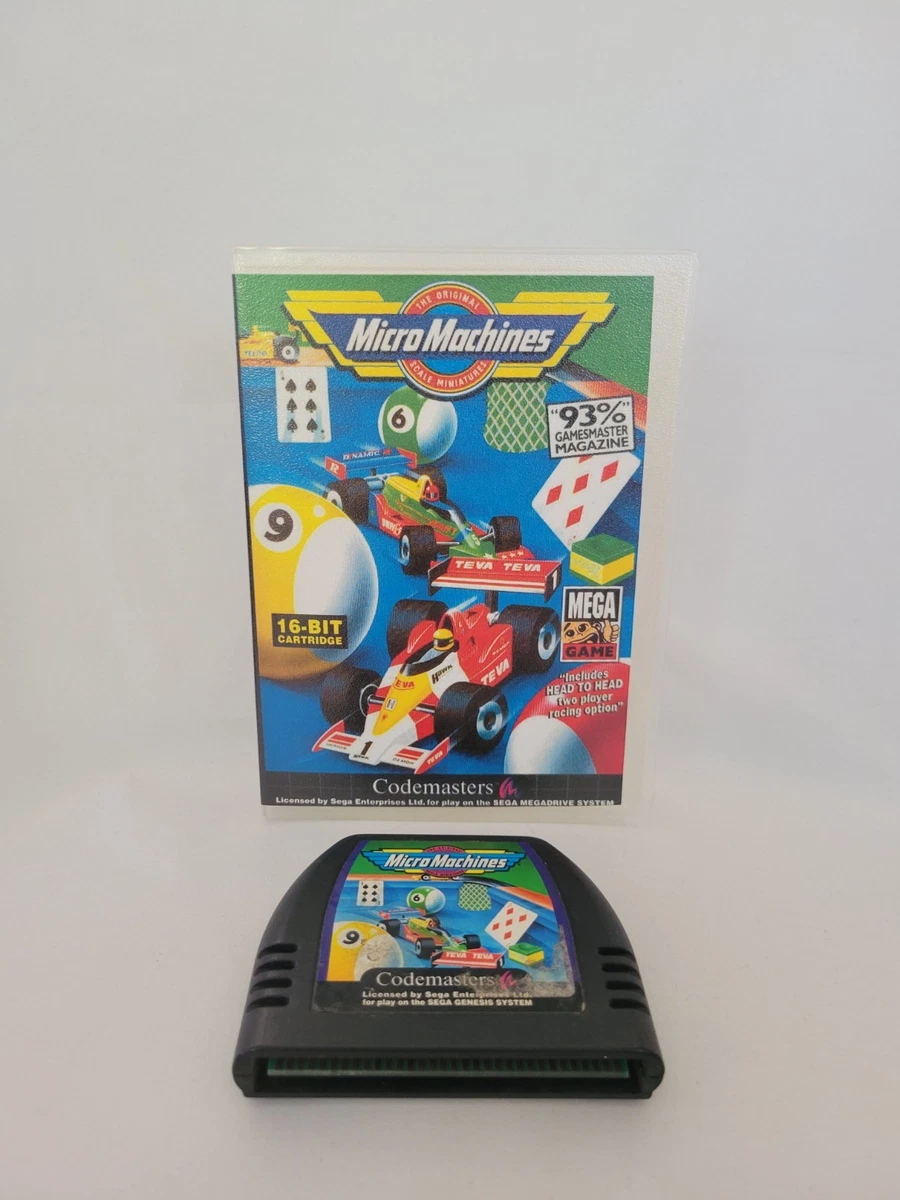 Micro Machines – Sega Game Gear – PAL – Cartouche Seule – Très Bon état – 1991