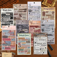 1000 StüCk Scrapbook Stickers, Scrapbooking Sticker - 44 Blatt Sticker Journalin