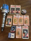 Vintage Chevy Mallory Dual Point Distributor Plus Extra Parts NOS  327 396 427
