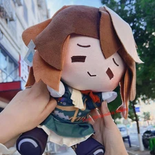 Anime Umamusume Symboli Rudolf Sitting Position Plush Doll Cartoon Toy Gift