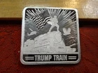 2024 Trump Train MAGA Proof 1 Oz .999 Silver Square Bar - Free S&H USA