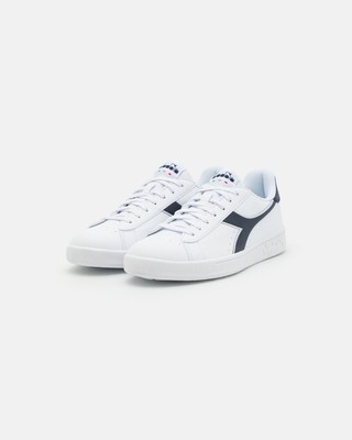  Sport Schuhe Sneakers HERREN Diadora Sportswear T3 Torneo Dunkelblau Weiß 