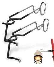 Lantern Stand Hook Camping Light Pole “ Heavy Duty Camping Lantern Stand Tent Ca