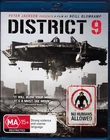 DISTRICT 9  Blu-Ray DISC   New    SirH70
