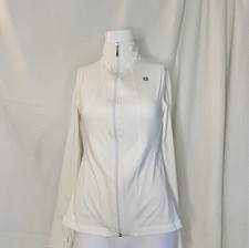 Eleven By Venus Williams S White Full Zip Up Tennis Active Jacket