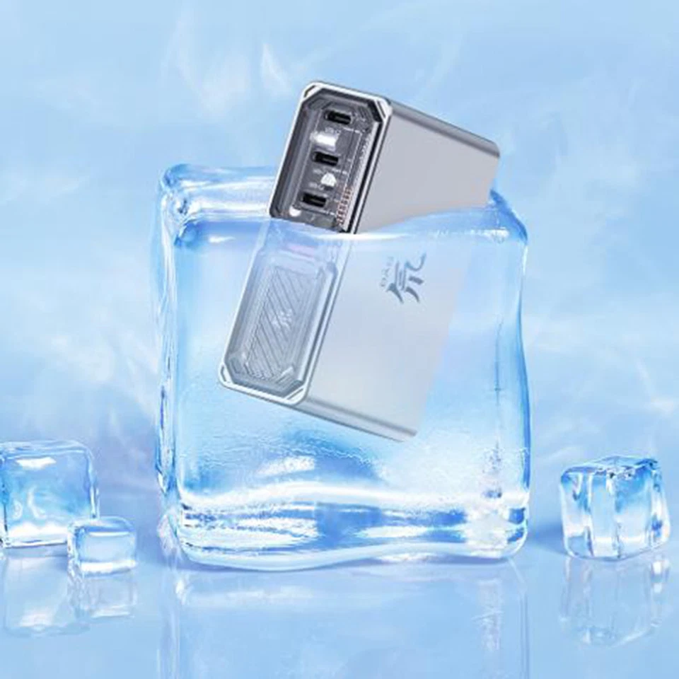 Cargador GaN de 4 puertos Nubia Red Magic - Cable PD de 120 W compatible con Red Magic 9 8S Pro+ Foto 4 de 4