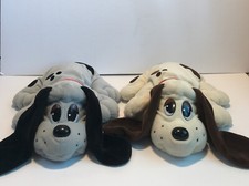 Lot Of 2 Vintage 1997 Pound Puppies 15 Plush