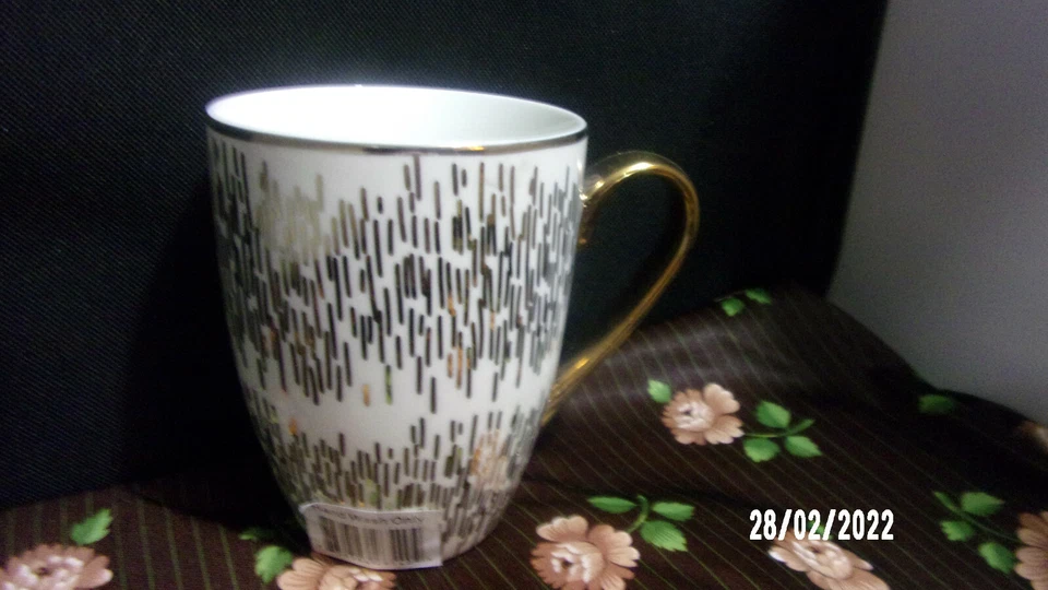 Сертифицированная международная позолоченная матричная кружка с узором - Изображение 2 из 4