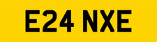 ELAINE KISS CAR REG NUMBER PLATE E24 NXE - ELAYN ELLY LANE LAINY LANEY LAYN LAIN