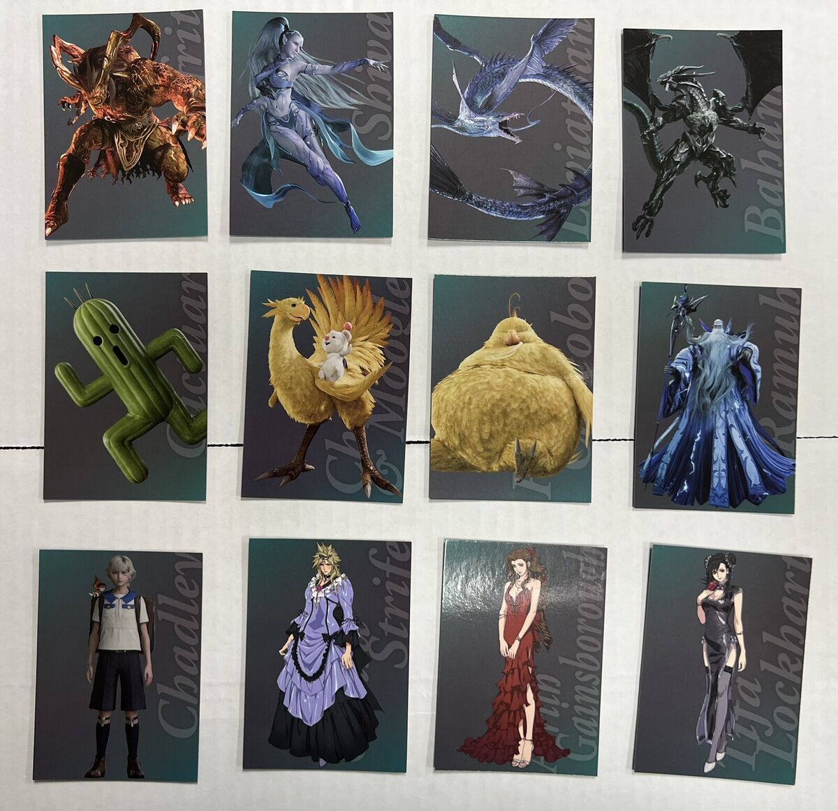 Final Fantasy VII Anniversary Art Museum Set of 99 Complete