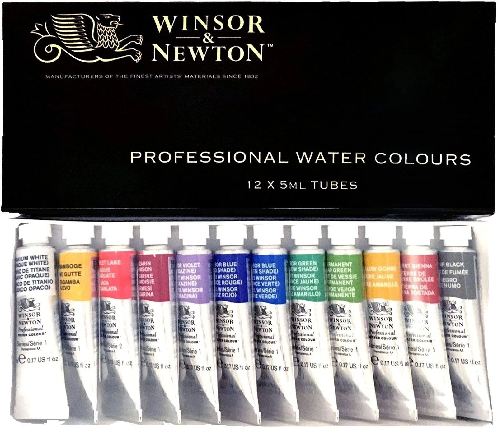Pintura de acuarela de artistas de Winsor & Newton