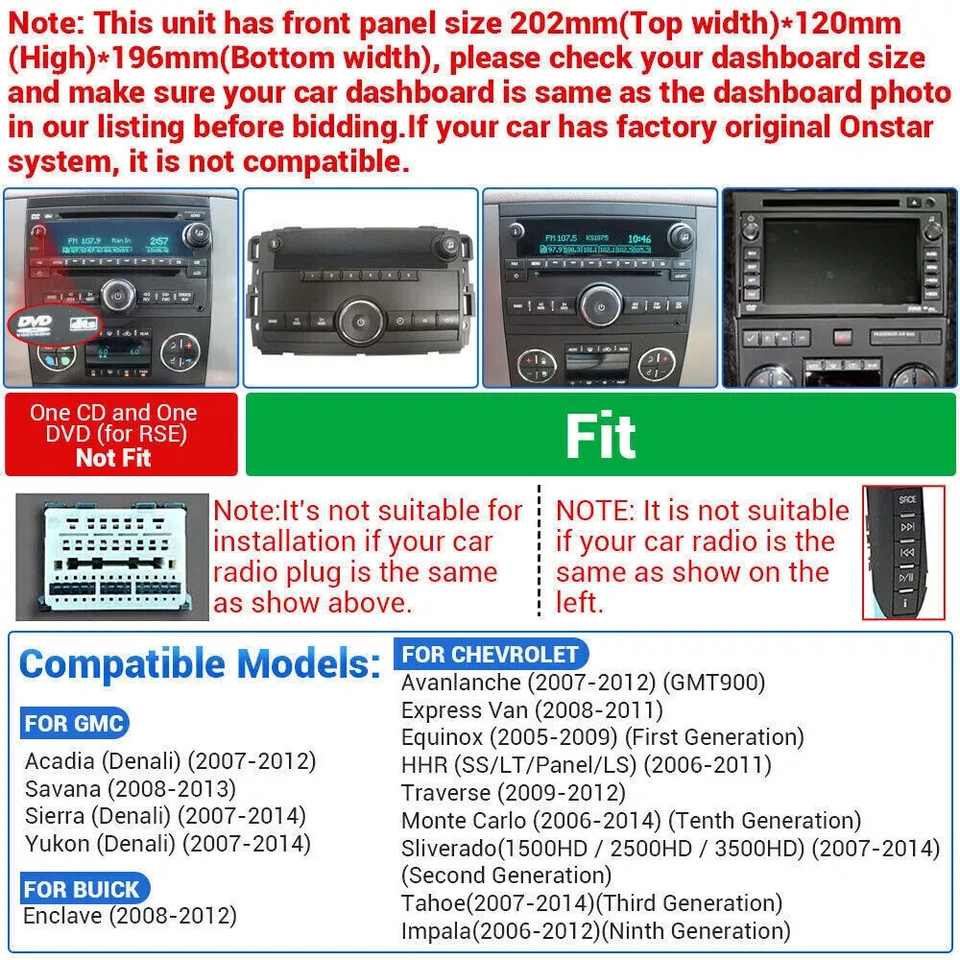 For 2009-2014 Volkswagen Routan T5 Android 13 Navi CarPlay Car Stereo Radio GPS - Image 3 of 4