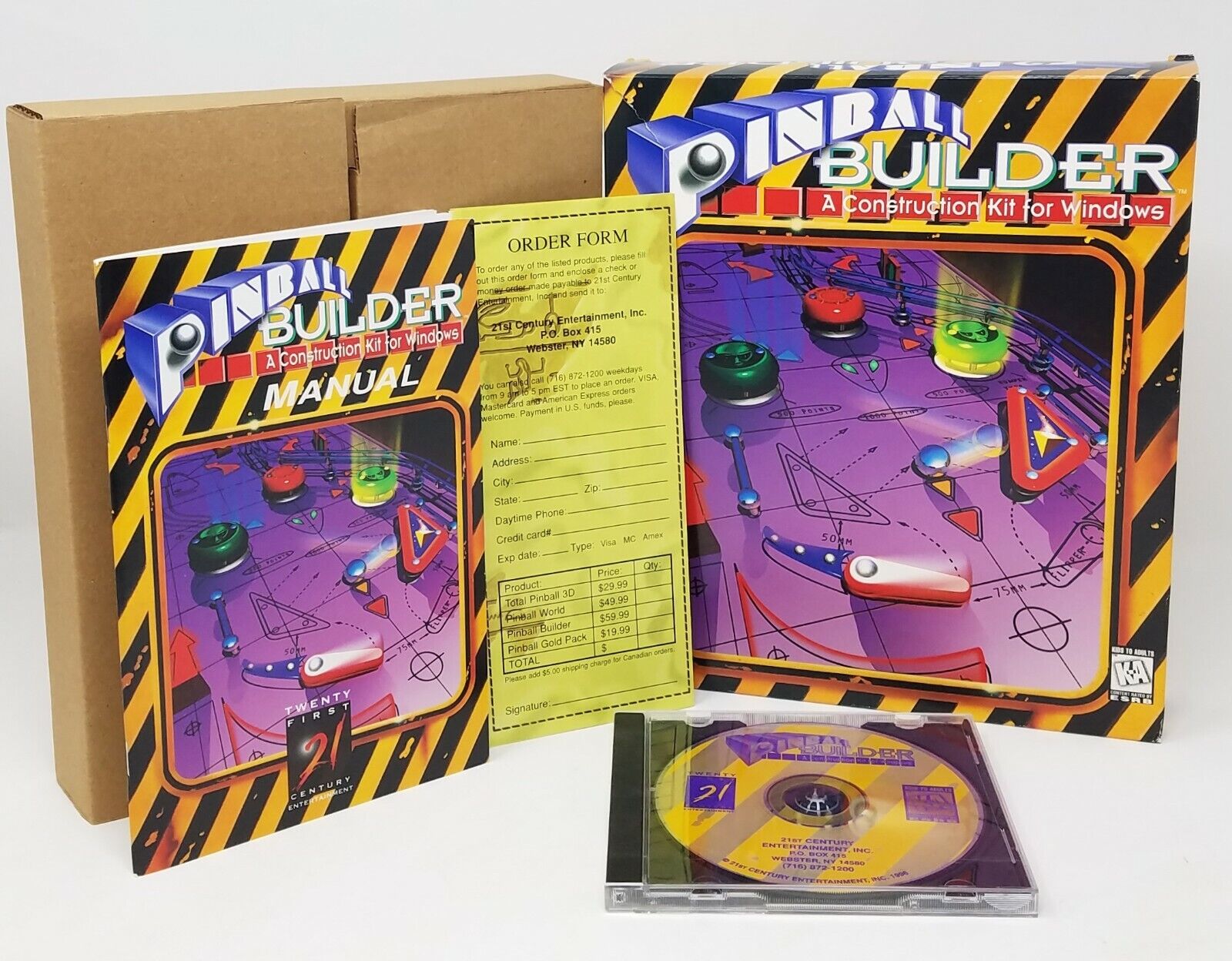 Pinball Builder (PC, 1996) for sale online