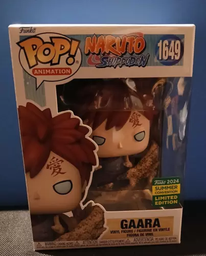 Funko Pop! Gaara Naruto Shippuden 1649 Summer Convention 2024 LE w/protector