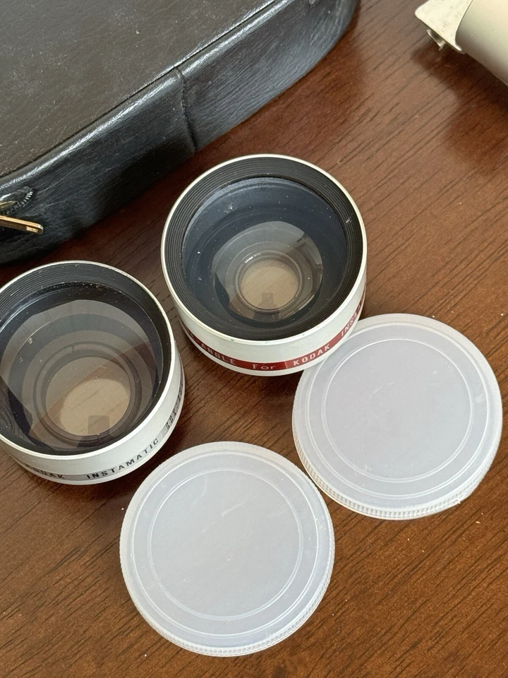 Lentes gran angular y teleobjetivo Kodak Instamatic para cámara 804 Kaligar Foto 3 de 4