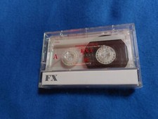 SONY FX 1 IEC I TYPE I NORMAL 90, Audiokassette, bespielt, Löschlaschen intakt.