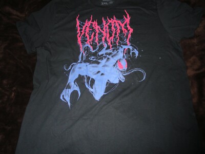 Venom Lootwear Exclusive Graphic T-Shirt 2X Large 2XL XXL MARVEL 