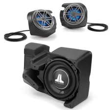 JL Audio SB-POL-RZG2SPKR/MX650 Speaker Subwoofer bundle for 14-Up RZR 900XC, ...
