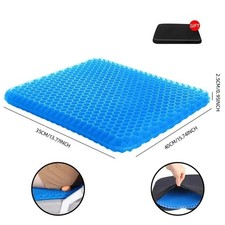 Honeycomb Breathable Gel Seat Cushion Cooling Double Thick Egg Sitting Pad Mat
