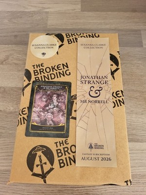 Broken Binding Jonathan Strange & Mr Norrell Tier 2 New And Unread