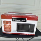 Magic Chef 0.7 cu. ft. 700-Watt Countertop Microwave in Black HMM770B2