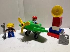 LEGO DUPLO Town Little Plane 10808 (Complete Set) with 2 Figures Good Condition