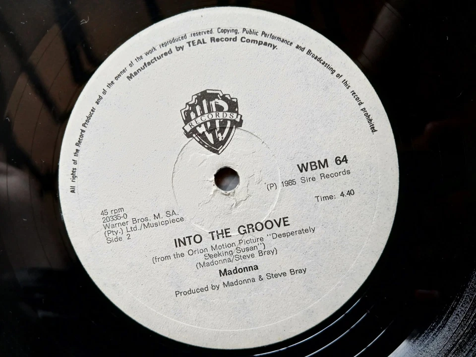 Madonna RARE Rhodesia Zimbabwe Press Into The Groove Prince Duran Mode Tears - Image 3 of 4