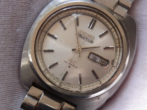 SEIKO 5 ACTUS VINTAGE 6106-7440 AUTOMATIC 25 JEWEL SUWA MENS WORKING