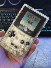 Nintendo Game Boy Color Clear   Tested  Working   Cleaned   Ready to Play Now 