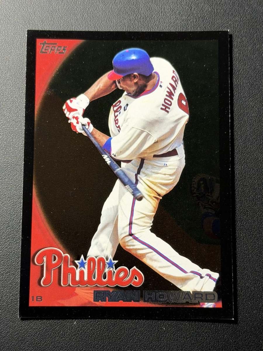 Ryan Howard Baseball 2010 Season Sports Trading Cards