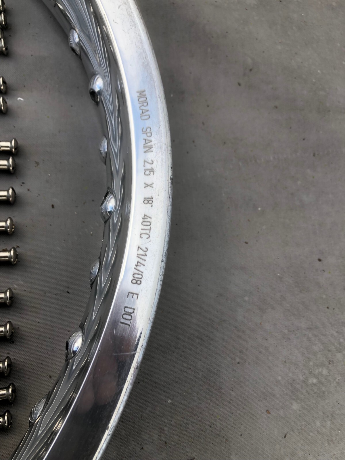 Alloy Rim & Spoke Set for Norton Hubs eBay