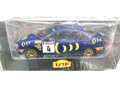 SUBARU Impreza Gr.A Rallye RAC GB WM 1995 #4 McRae Winner SP Altaya IXO 1:18
