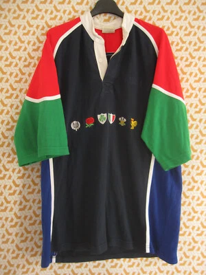 Maillot Rugby 6 Nations Irlande France Angleterre O'Neills vintage Jersey - XL - Photo 1/4
