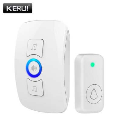 Wireless Doorbell Chime Outdoor Waterproof Receiver Adjustable