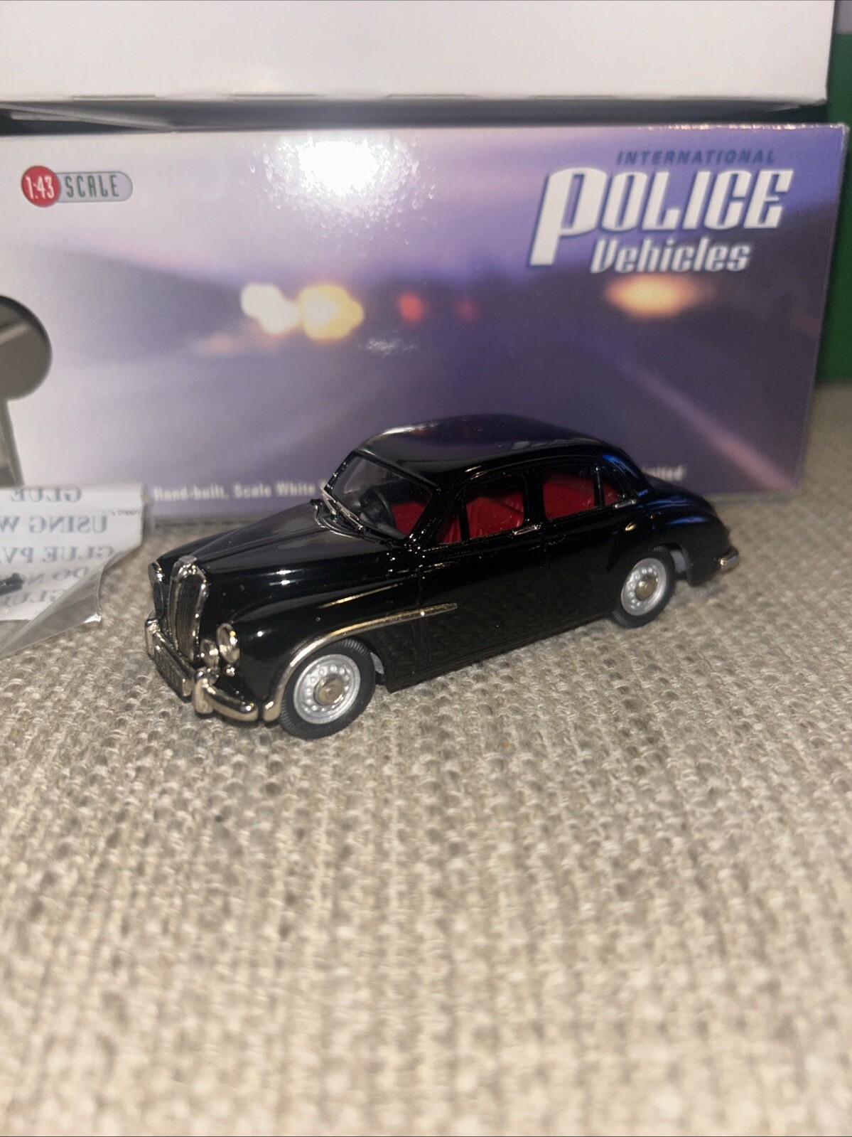 Brooklin Models 1/43 Scale IPV05 - 1956 MG Magnette ZA Essex Constabulary Police