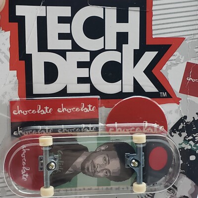Tech Deck CHOCOLATE CARLISLE AIKENS PORTRAIT Evan Hecox Fingerboard Skateboard