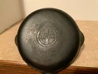 NICE! Vintage Griswold ERIE No. 3 Cast Iron Skillet 709 C Small Logo Sits Flat