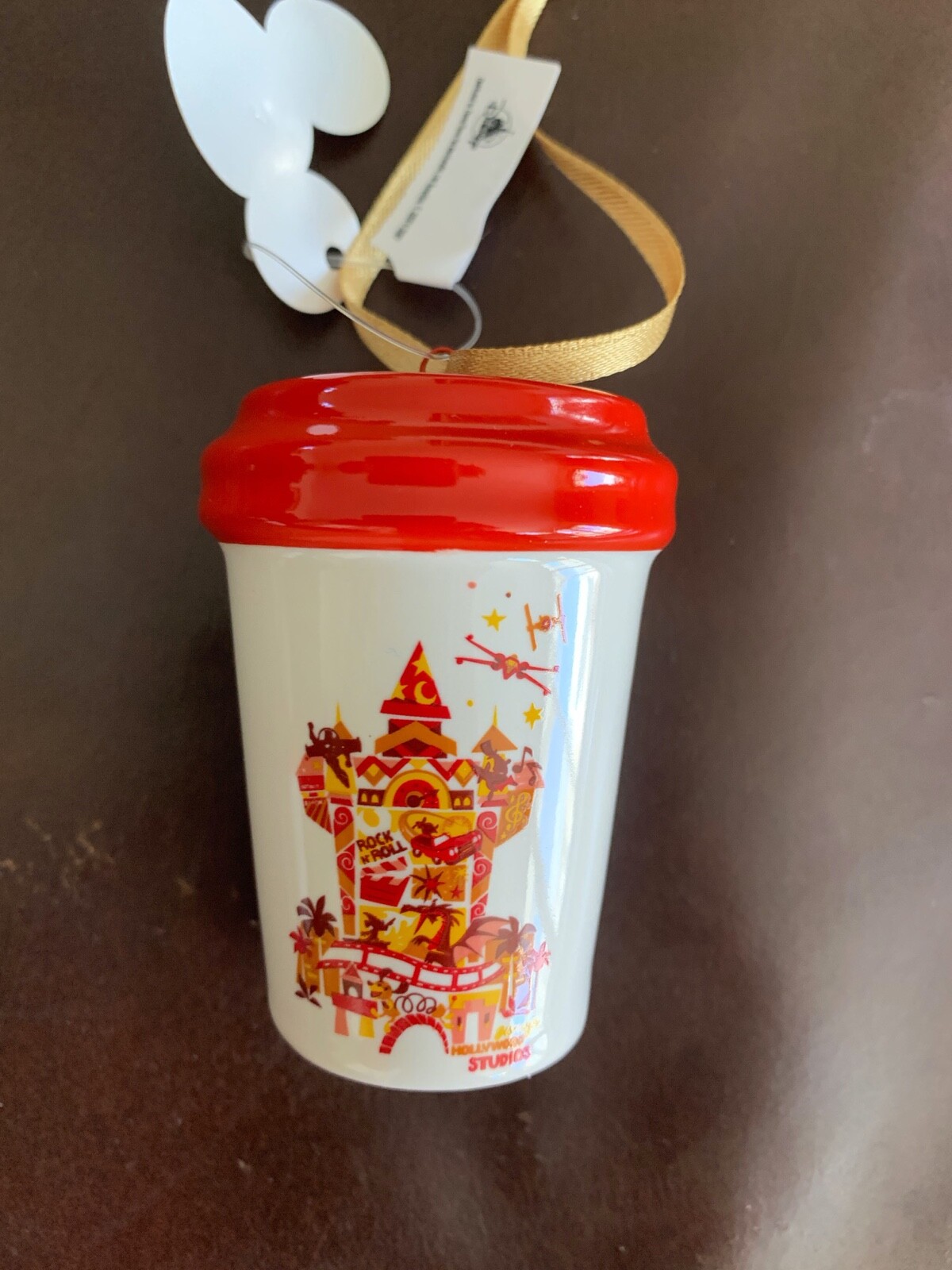 New Walt Disney World STARBUCKS Hollywood Studios Ceramic Tumbler Mug