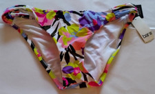 Bar III Paradise Garden Multicolor Swim Bottoms Size XL