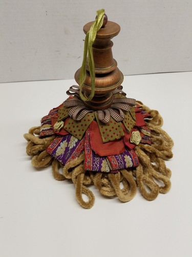 Bohemian Antiqued Copper Tassel from Silvestri Kelly Paulk Collection - Picture 2 of 6