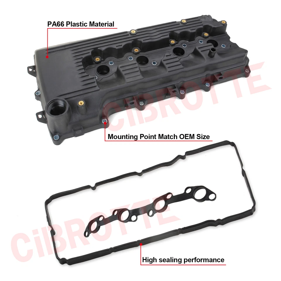 Cubierta de válvula para Toyota Tacoma 2005 2006 2007 2008 2009 2011 2012 2013 2014 2015 Foto 4 de 4