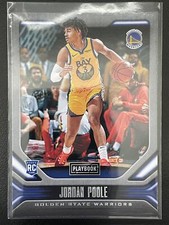 2019-20 Panini Chronicles #192 Jordan Poole Playbook RC Golden State Warriors