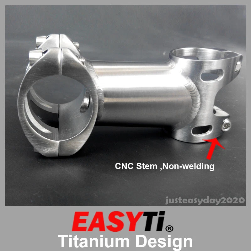 CNC Integrated Titanium Stem 25.4/31.8mm1-1/8"For Road&Mountain bike/XC/MTB/FR - Image 2 of 4