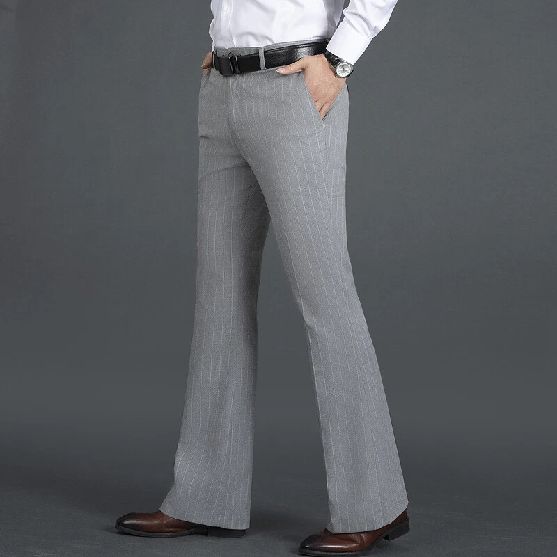 Bell bottom dress pants mens sale