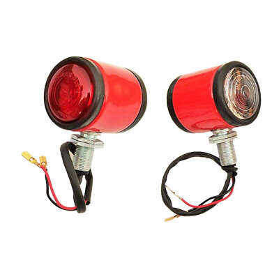 APSMOTIV Set Fari Anteriori SX E DX 12V Per Trattori David Brown, Massey Ferguson E International Harvester – Colore Azzurro - 3