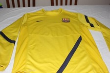 Oficial F.C. Camiseta sudadera manga larga Barcelona talla L de Nike