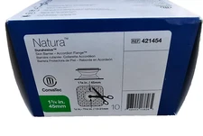 10 Convatec 421454 Natura Durahesive Accordion 1-3/4" Cut to Fit Exp 2028