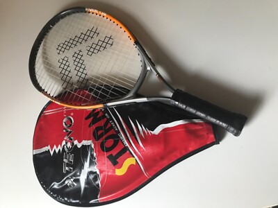 Raquette De Tennis Storm 130 - Rouge Et Noire - Unisexe - Neuf (défauts Mineurs Possibles)