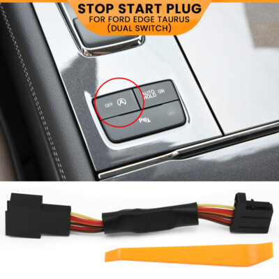 Dual Schalter Automatic Start Stop Eliminator Stecker Kabel Für Ford EDGE Taurus